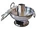Tom Yum or Soup Heated Serving Pot Soup Bowl Polished Aluminum