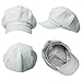 Siggi Womens 100% Cotton Newsboy Cabbie Cap Visor Hat Painter Caps for Lady LightGray