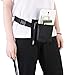 Beautyflier 6X7 inches Oxford Cloth Restaurant Waiter Waist Money Pouch Bag Small Apron Bag with Adjustable Web Belt Pencil Holder and Check Holder (6X7 inches(2 Pockets))