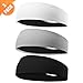 EasYoung Headbands for Men, 6/3/2 Pack Sweat Bands Headbands Men's Sport Cooling Headbands for Running, Crossfit, Working Out and Performance Stretch Guys Hairbands.