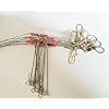 10PCS-Fishing-Rigs-35KG90LB-Tested-Stainless-Steel-Fishing-Wire-Rigs-Leaders-Trace-with-Snaps-Swivel-Red-Beads3-Arms-for-Freshwatersaltwaterlakeriver-Fishing-Fishing-Tackle