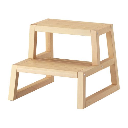 IKEA - MOLGER Step stool, birch