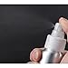 AKOAK 6 Pcs 1 Oz Aluminum Fine Mist Spray Bottles with Black Pump Spray Cap,Great for Cleaning, Travel, Perfume