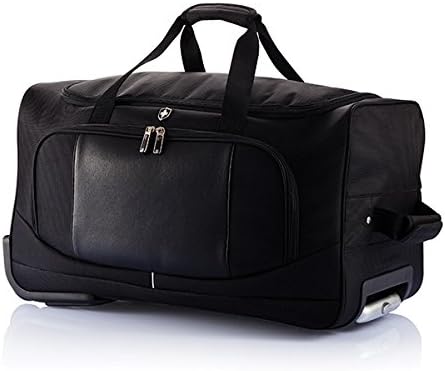 XD Swiss Peak Weekend Trolley Roller Case, 58 cm, 50 Liters, Black