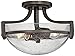 Regency Hill Mallot Modern Ceiling Light Semi Flush Mount Fixture 13