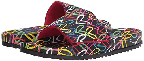 Women's Skechers, Pop Ups Stone Age Slide Sandal | Peltz Shoes