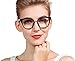SOOLALA Womens Quality Readers Stylish Oversized Cat Eye Custom Reading Glasses