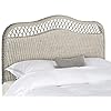 Safavieh Home Collection Sephina Antique Grey Rattan Headboard (Full)