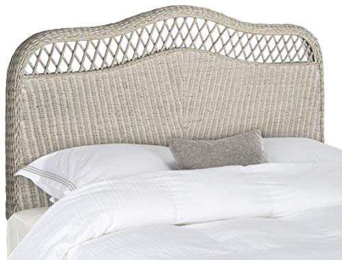 Safavieh Home Collection Sephina Antique Grey Rattan Headboard (Full)