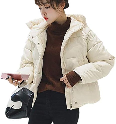 [エアバイ] 中綿 ショート コート ダウン 風 フード付き パーカー アウター レディース S~XL