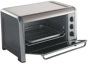 Amazon.com: Oster 6-slice Capacidad extra tostador Hornos/hornos de  convección, Plateado : Hogar y Cocina