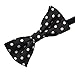 Alizeebridal Boy's Kids Polka Dot Pre-tied Bow Tie