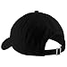 Trendy Apparel Shop Vegan Af Embroidered Soft Crown 100% Brushed Cotton Cap - Black