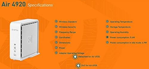 AT&T Air 4920 Airties Smart Wi-Fi Extender White in Kenya