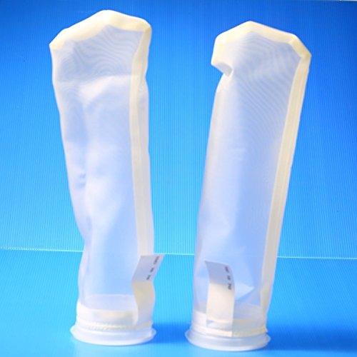 Dr. marine 2PC Filter Sock NYLON 4" X 15.7" 100 micron Aquarium Filter Bags