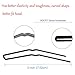 Professional Ballet U Shaped Hair-Pins ROCST Black for Woman Girl Buns 3 inch 12 Pack(Black)
