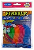 Firefly Kids Flossers 30 Count (12 Bags) by Dr. Fresh