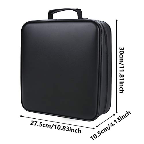 COOFIT CD Case, 320 Capacity DVD Case CD Wallets Storage Organizer Flexible Plastic Protective DVD Storage (320 Capacity)