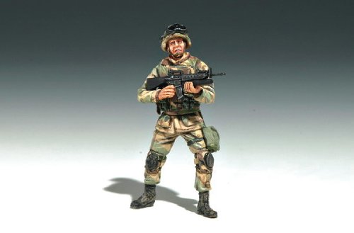 Trumpeter US 101st Airborne Division Crew Figure Set, Scale 1/35, 4-Pack