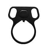 Ambidextrous Dual Round Loop Mount Slot Strap Latch Adapter by Freehawk (3Pcs)