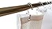 Hulless Shower Curtain Rings Metal Roller Double Glide Shower Curtain Hooks Set of 12.