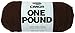 Caron One Pound Solids Yarn, 16oz, Gauge 4 Medium, 100% Acrylic - Espresso- For Crochet, Knitting & Crafting ( 1 Piece )