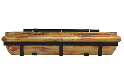 H Potter Rustic Copper Window Planter Box Garden Decor Flower 30"