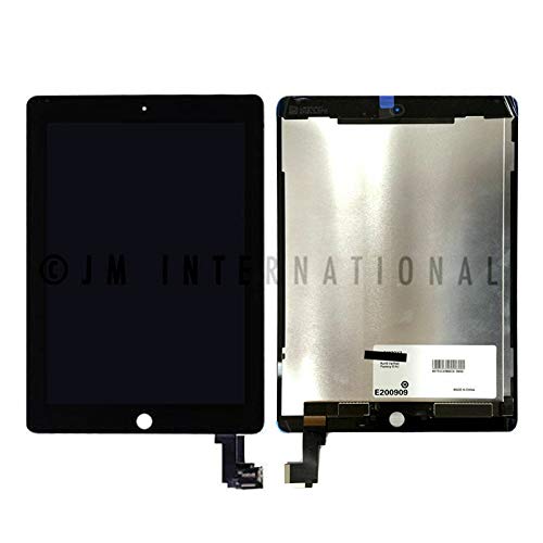 ePartSolution_Replacement Part for iPad Air 2 A1567 A1566 LCD Display Touch Screen Digitizer Glass Assembly USA (Black)