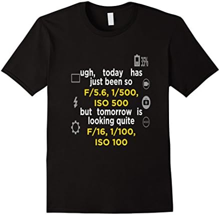 Men's FUNNY PHOTOGRAPHERS T-SHIRT Photography Humor Gift XL Black