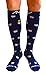 Compression Socks (1 pair) for Women & Men by A-Swift (Piggy Bank, S/M)
