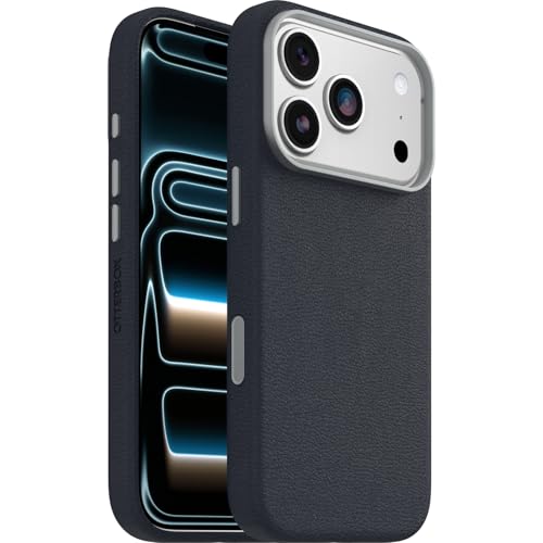 OtterBox Symmetry Cactus Leather Case for iPhone 18 Pro/iPhone 17 Pro, Blue