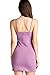 TOP LEGGING TL Women's Nylon or Cotton Basic Strap Seamless Base Layering Cami Slip Dress