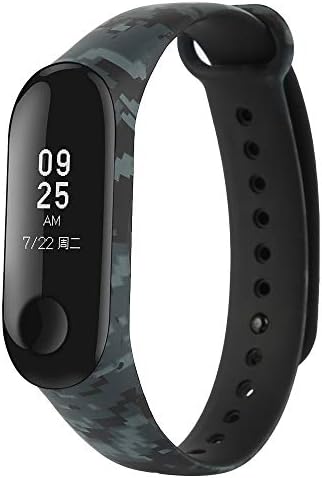 QingZhou Strap for Xiaomi Mi 3 Band - M3 Watch Replacement Bracelet Men/Women Silicone Sport Smart Bracelet Strap Band