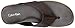 Calvin Klein Men's Deano Stud-Embossed Leather Thong Sandal