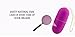 SSELF(TM) Ben Wa Balls Female Vibrators For Women Kegel Exerciser Love Training Program Wireless Remote (Purple)