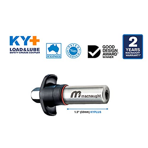 Macnaught KY Plus Locking Safety Grease Coupler Smallest Diameter