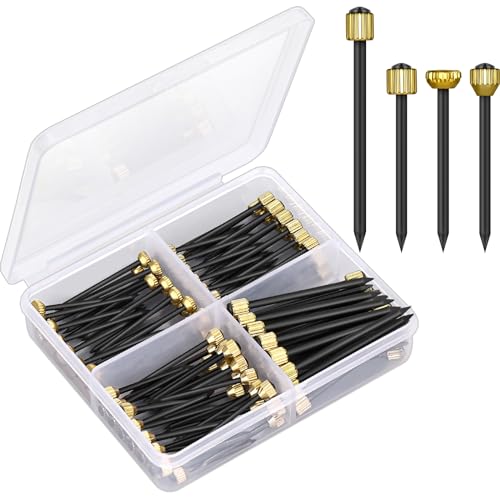 MAPVOLUT 120PCS Nails for Hanging Pictures, 4 Sizes Picture Hanging Nails for Wall Decoration Hanging Frame Kit Mirror Hanging Hardware Tool Hangers for Claw Drywall Nails (Small Medium Large Nails)