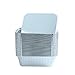 PARTY BARGAINS 5 Lb. Aluminum Foil Pans with Lids - 50 Count Set with Board Lids, 9 x 7 Inches Oblong Pan Food Container for Hot and Cold Use (Max 240°C)