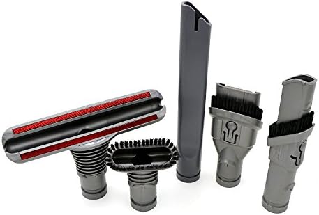 5PCS/Set Home Cleaning Up Tools Kit Vacuum Accessories Set Replacement Parts Brushes Head attachments for Dyson Handheld Vacuum Cleaners V6 DC16 DC31 DC33 DC34 DC35 DC56 DC58 DC59 DC61 DC62 DC72 Animal(5 in 1)