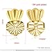Hadskiss Earring Lifters, Adjustable Ear Lifters, Safety Drooping Earring Backs Jewelry Making Fit All Post Earrings, 6 Pair 18K Gold Plated