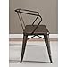 Vintage Metal Bench with Back. Spruce up Your Foyer or Backyard with This Vintage Style Metal Bench. This Indoor/outdoor Metal Bench Has a Scratch-resistant Powder Coat Finish. This Metal Bench Will Complement Your Home with Its Steel Construction.