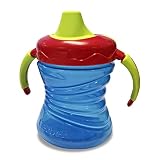 Gerber Graduates Fun Grips Soft Spout Trainer Cup in Assorted Colors, 7-Ounce (Pack of 2)