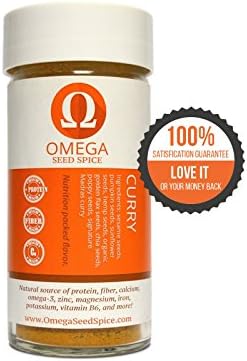 2 Pack - Omega Seed Spice™ Seed-based Superfood Madras Curry Seasoning - Nutrition-packed Flavor - High In Protein, Fiber, Essential Vitamins, Minerals &amp; Amino Acids
