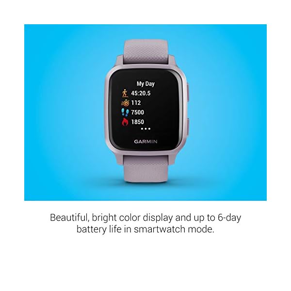 Garmin-Venu-Sq-GPS-Smartwatch-with-All-day-Health-Monitoring-and-Fitness-Features-Built-in-Sports-Apps-and-More-Orchid-with-Metallic-Orchid-Bezel Garmin Venu Sq GPS Smartwatch with All-day Health Monitoring and Fitness Features, Built-in Sports Apps and More, Orchid…