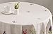 Maison d' Hermine Table Cloth Round Table 100% Cotton 69 Inches Tablecloth Reusable Decorative Everyday Use for Dining Room, Farmhouse, Home, Party, Festive & Wedding Spring Summer - Botanical Fresh