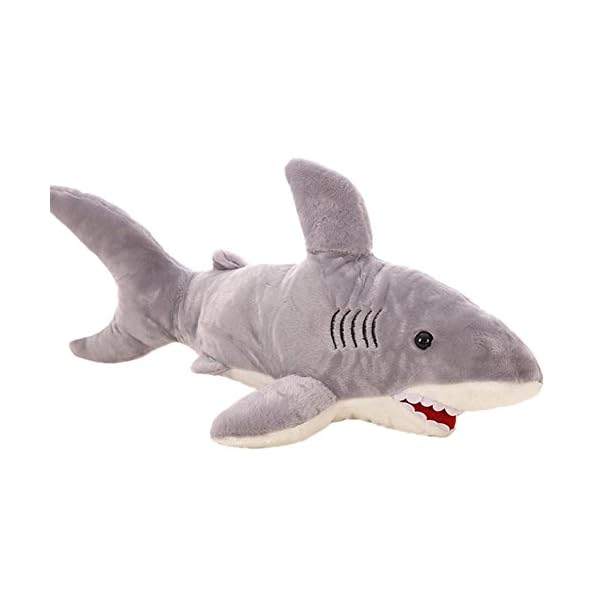 great white shark plush