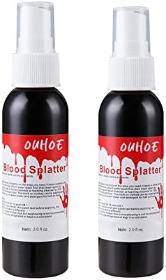Halloween Fake Blood, Washable Fake Blood Spray For Face Mouth Clothes