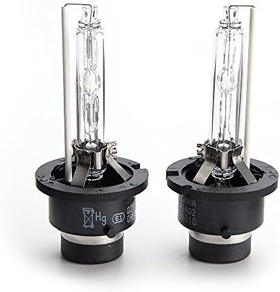 6000K 35W D2S car Xenon HID Headlight Replacement Bulb (Pack of 2)