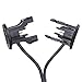 Sterno Home GL33966BK Low Voltage cast Aluminum 0.3W Path kit, 6-Pack Paradise Outdoor 10 LED, 120V, 6 Lumens, 2 Watts, Black, 6 Piece