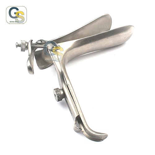 G.S Graves Speculum Open Side Left Large Size 1.5" Wide X 4.5" Long G